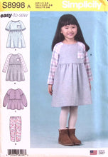 Load image into Gallery viewer, Sewing Pattern: Simplicity S8998