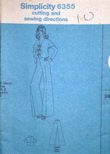 Load image into Gallery viewer, Vintage Sewing Pattern: Simplicity 6355
