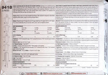 Load image into Gallery viewer, Sewing Pattern: Simplicity 9418
