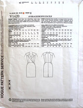 Load image into Gallery viewer, Sewing Pattern: Vogue V1420