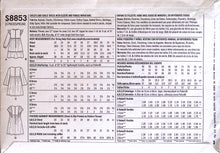 Load image into Gallery viewer, Sewing Pattern: Simplicity S8853