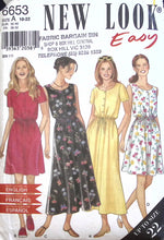 Load image into Gallery viewer, Vintage Sewing Pattern: New Look 6653