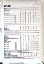 Load image into Gallery viewer, Vintage Sewing Pattern: New Look 6653