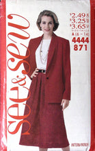 Load image into Gallery viewer, Vintage Sewing Pattern: See & Sew 4444 871