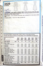 Load image into Gallery viewer, Vintage Sewing Pattern: Simplicity 3429