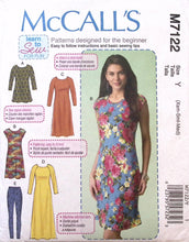Load image into Gallery viewer, Sewing Pattern: McCalls M7122