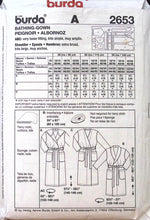 Load image into Gallery viewer, Vintage Sewing Pattern: Burda 2653