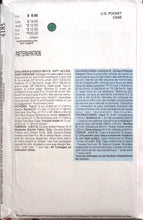 Load image into Gallery viewer, Vintage Sewing Pattern: Butterick 4185