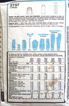 Load image into Gallery viewer, Vintage Sewing Pattern: Style 2757