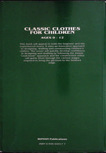 Load image into Gallery viewer, Classic Clothes for Children by Lynne Sanders