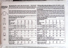 Load image into Gallery viewer, Vintage Sewing Pattern: Simplicity 8502