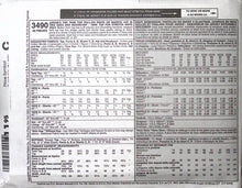 Load image into Gallery viewer, Sewing Pattern: McCalls 3490