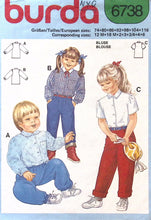 Load image into Gallery viewer, Vintage Sewing Pattern: Burda 6738