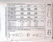 Load image into Gallery viewer, Vintage Sewing Pattern: McCalls 3845
