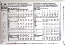 Load image into Gallery viewer, Sewing Pattern: Simplicity 8296