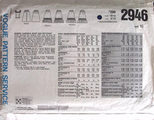 Load image into Gallery viewer, Vintage Sewing Pattern: Vogue 2946