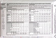 Load image into Gallery viewer, Sewing Pattern: Simplicity 1537