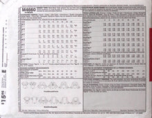 Load image into Gallery viewer, Sewing Pattern: McCalls M4660