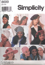 Load image into Gallery viewer, Vintage Sewing Pattern: Simplicity 8699