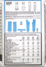 Load image into Gallery viewer, Vintage Sewing Pattern: Style 3413