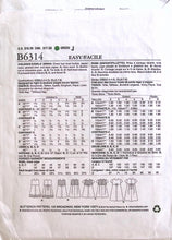 Load image into Gallery viewer, Sewing Pattern: Butterick B6314