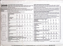 Load image into Gallery viewer, Sewing Pattern: Simplicity 3588