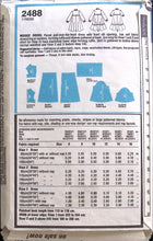 Load image into Gallery viewer, Vintage Sewing Patter: Style 2488