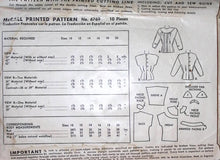Load image into Gallery viewer, Vintage Sewing Pattern: McCalls 6769
