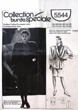 Load image into Gallery viewer, Vintage Sewing Pattern: Burda 5544