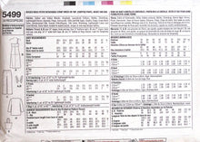 Load image into Gallery viewer, Sewing Pattern: Simplicity 5499