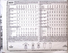 Load image into Gallery viewer, Vintage Sewing Pattern: McCalls 3623