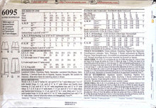 Load image into Gallery viewer, Vintage Sewing Pattern: New Look 6095
