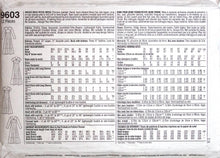 Load image into Gallery viewer, Vintage Sewing Pattern: Simplicity 9603