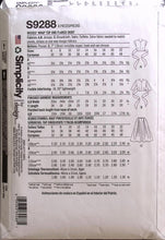 Load image into Gallery viewer, Sewing Pattern: Simplicity S9288