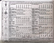 Load image into Gallery viewer, Vintage Sewing Pattern: McCalls 7847