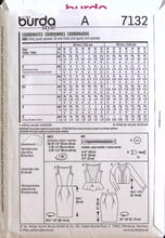 Load image into Gallery viewer, Sewing Pattern: Burda 7132