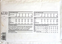 Load image into Gallery viewer, Vintage Sewing Pattern: New Look 6330