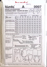 Load image into Gallery viewer, Sewing Pattern: Burda 9997