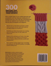 Load image into Gallery viewer, 300 Knitting Tips, Techniques & Trade Secrets by Betty Barnden