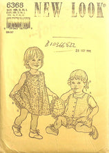 Load image into Gallery viewer, Vintage Sewing Pattern: New Look 6368