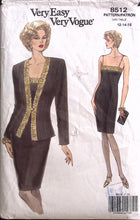Load image into Gallery viewer, Vintage Sewing Pattern: Vogue 8512