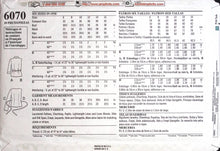 Load image into Gallery viewer, Vintage Sewing Pattern: New Look 6070