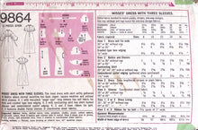 Load image into Gallery viewer, Vintage Sewing Pattern: Simplicity 9864
