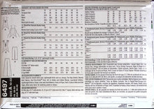 Load image into Gallery viewer, Sewing Pattern: New Look 6497