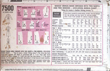 Load image into Gallery viewer, Vintage Sewing Pattern: Simplicity 7500