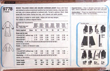 Load image into Gallery viewer, Vintage Sewing Pattern: Simplicity 9778