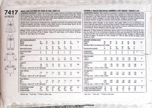 Load image into Gallery viewer, Vintage Sewing Pattern: Simplicity 7417