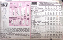 Load image into Gallery viewer, Vintage Sewing Pattern: Simplicity 7878