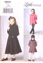 Load image into Gallery viewer, Sewing Pattern: Little Vogue V9043