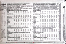 Load image into Gallery viewer, Sewing Pattern: Simplicity 8096